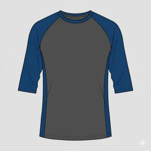 ROUND NECK & FIVE SLEEVE