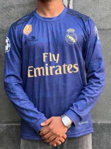 REAL MADRID  SERGIO RAMOS 2019-20 AWAKIT, ROUND NECK & FULL SLEEVE